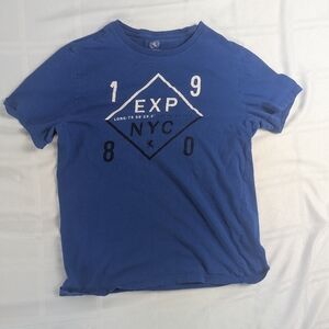 Blue Graphic Kids T-Shirt